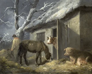 Winter Farmyard